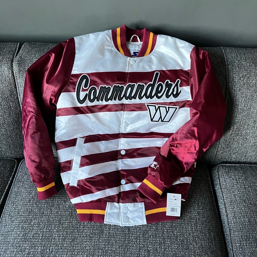 Washington Commanders Starter Jacket - Redskins / Washington Football Team NFL